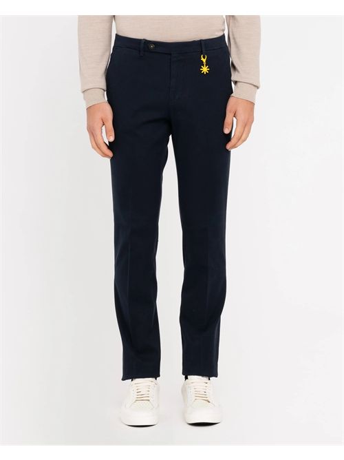 pantalone uomo blu MANUEL RITZ | P1418TC243594/89